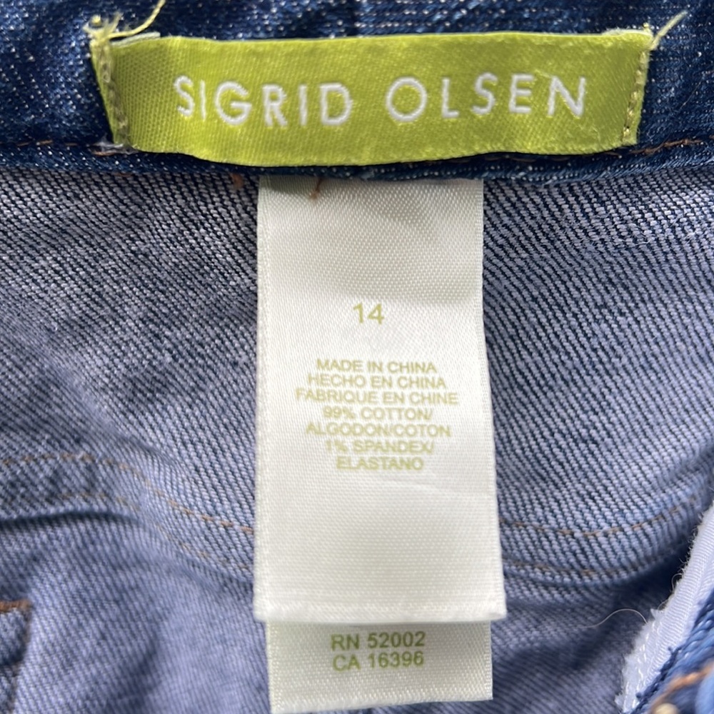 Sigrid Olsen cropped stretch jeans - Picture 4 of 5